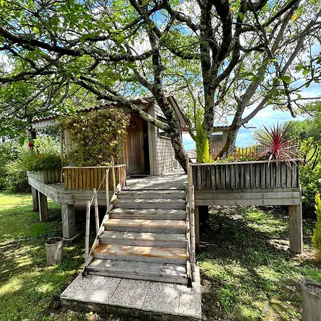 Cabane en bois climatisée Fronsac  Extérieur photo
