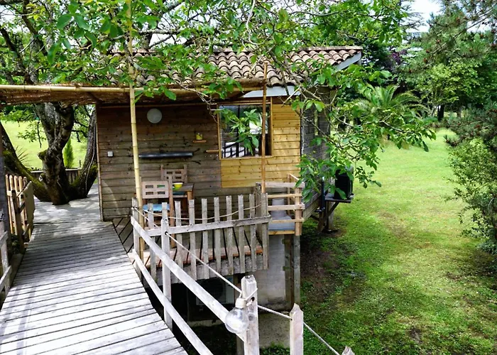 Cabane en bois climatisée